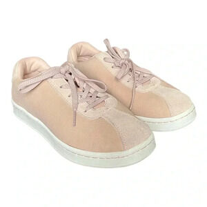 LACOSTE Women's Masters Leather Sneaker Natural/White sz 5.5